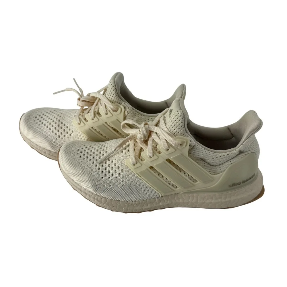 Adidas Ultraboost 1.0 Wonder White Gum JH9212 Womens Running Shoes Size 8.5